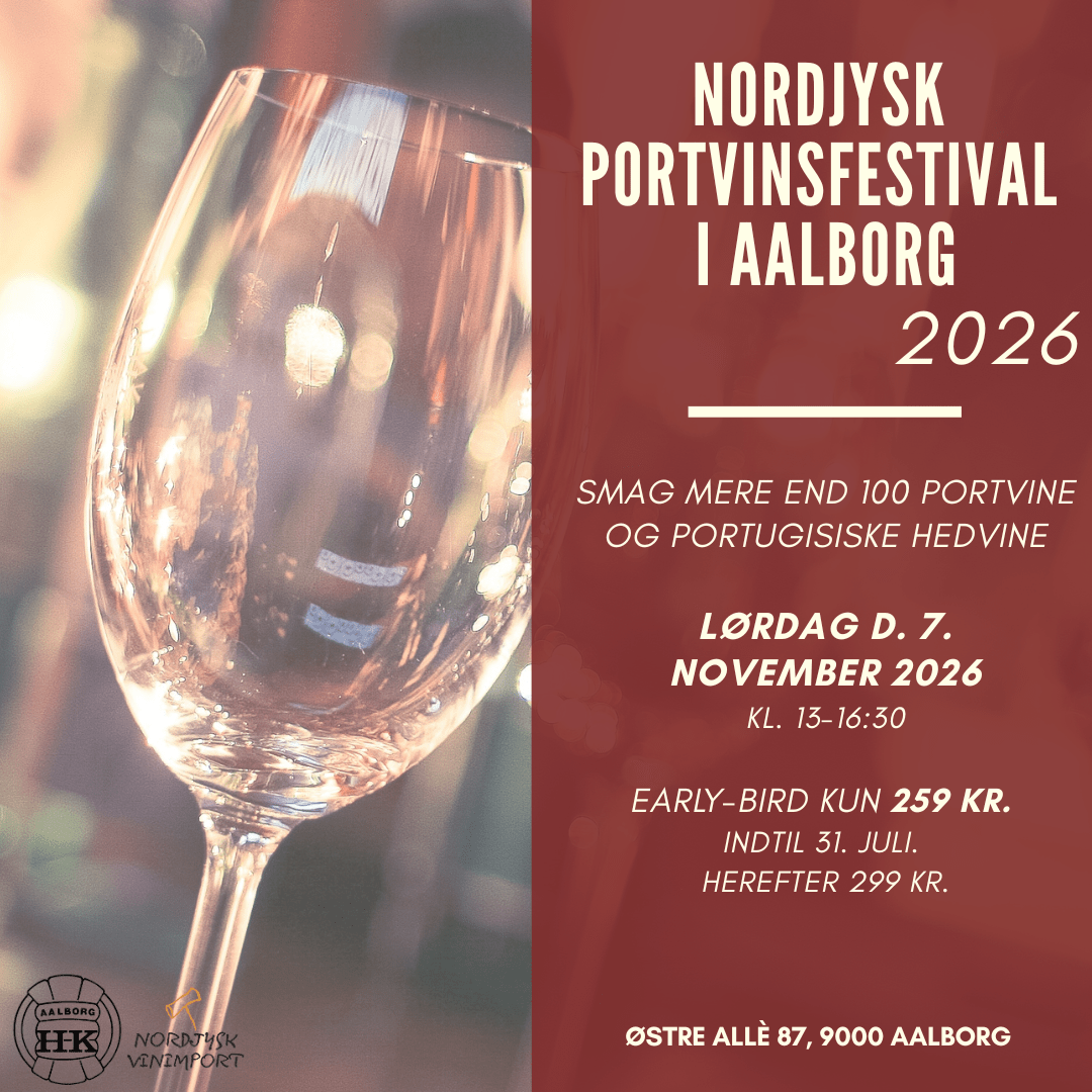 Nordjysk Portvinsfestival 2026 - Early Bird billet